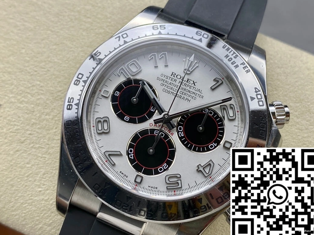 Cosmograph Dial Clean Factory 116519 Rolex White Silvery Daytona 0509